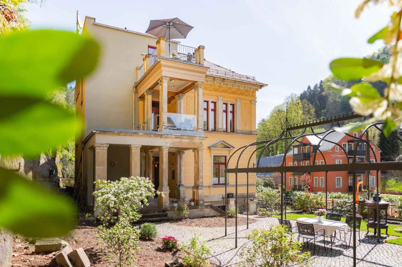 Villa Emma, Wellness & Ayurveda Bad Schandau Buitenkant foto